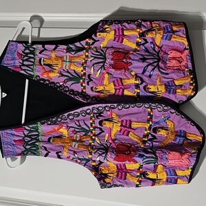 Vintage Guatemalan Mayan Folk Vest